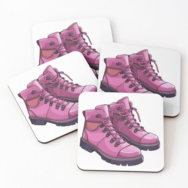 Item preview, Pink Lace Up Boots designed and sold by New-School-Wave.