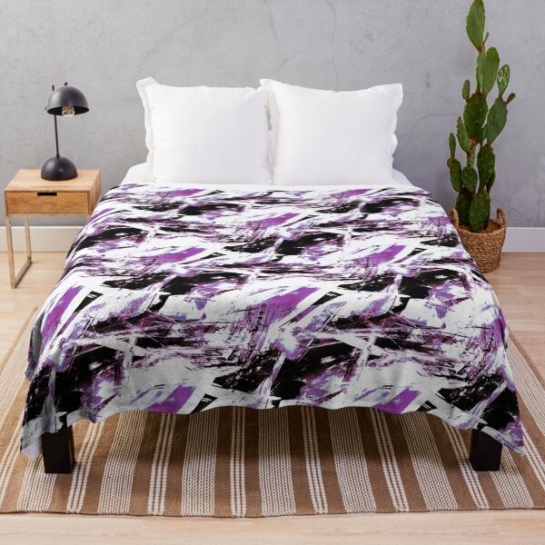Item preview, Grunge Purple Rustic Abstract designed and sold by Artistestella.