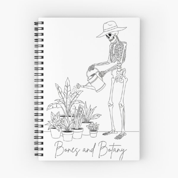 Item preview, Skeleton Watering Plants | Bones and Botany Design designed and sold by goshoppa.