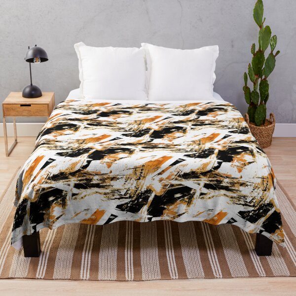 Item preview, Grunge Orange Rustic Abstract designed and sold by Artistestella.