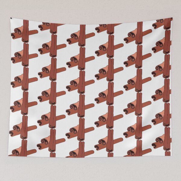 Item preview, Vector Cinnamon Illustration Spice Stick Botanical Kitchen Art designed and sold by jayson salvador.