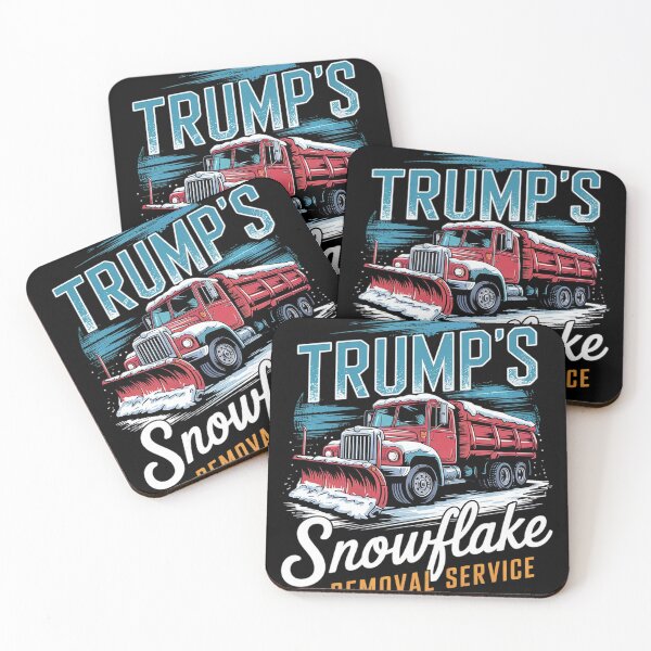 Item preview, Trump Gag Trumps Snowflake Removal Service Art  designed and sold by Charidana.