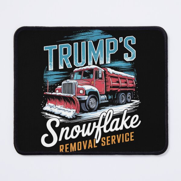 Item preview, Trump Gag Trumps Snowflake Removal Service Art  designed and sold by Charidana.