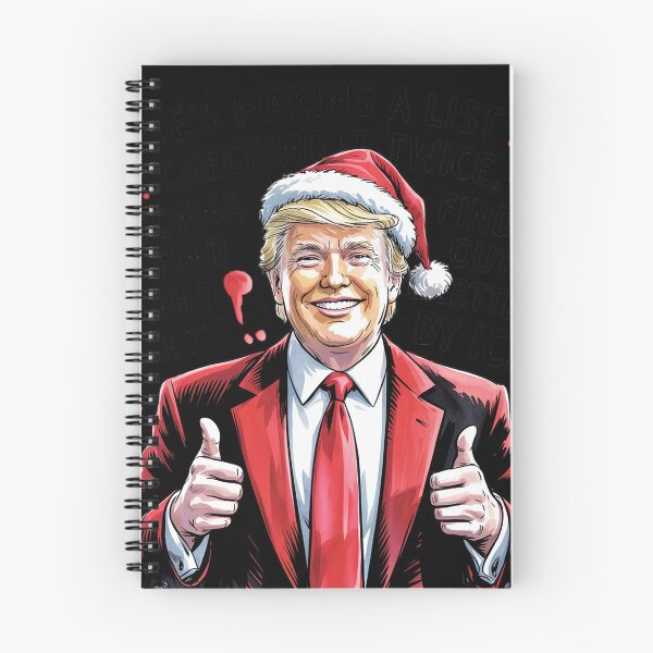 Item preview, Trump He's Making A List Check It Twice We're Gonna Find Out  designed and sold by Charidana.