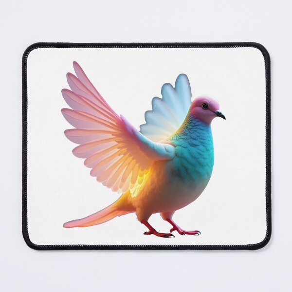 Item preview, Radiant Rainbow Dove designed and sold by GloriousArtSKD.
