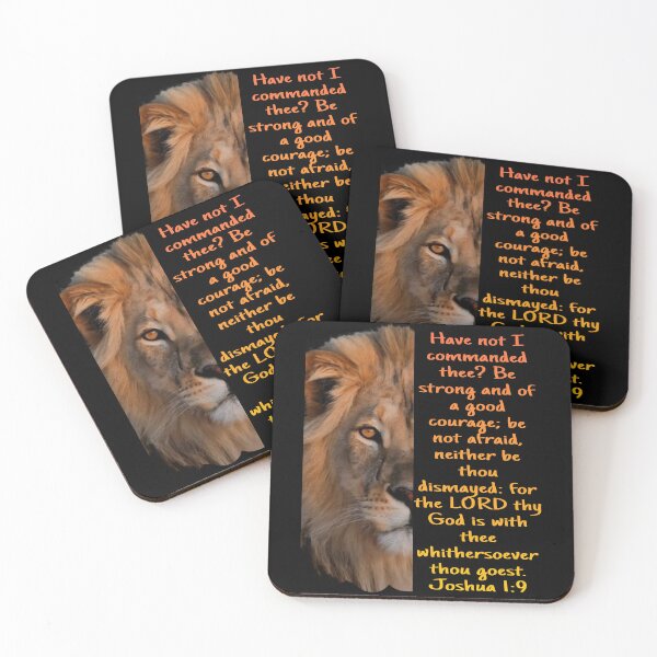 Item preview, Be Strong and Courageous! designed and sold by Christina Lockett-Mason.