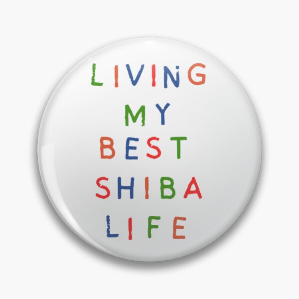 Item preview, Living My Best Shiba Life T-Shirt, Funny Dog Gift designed and sold by FunnyPetTeesJP.