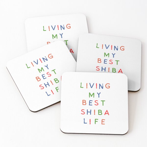 Item preview, Living My Best Shiba Life T-Shirt, Funny Dog Gift designed and sold by FunnyPetTeesJP.