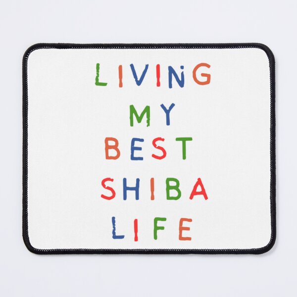 Item preview, Living My Best Shiba Life T-Shirt, Funny Dog Gift designed and sold by FunnyPetTeesJP.