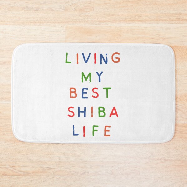 Item preview, Living My Best Shiba Life T-Shirt, Funny Dog Gift designed and sold by FunnyPetTeesJP.