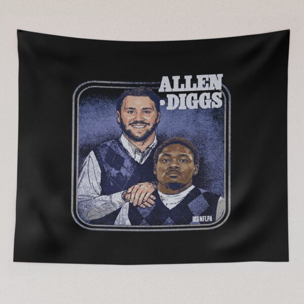 Item preview, Josh Allen - Josh Allen & Stefon Diggs Buffalo Step Brothers designed and sold by fadimblackli.