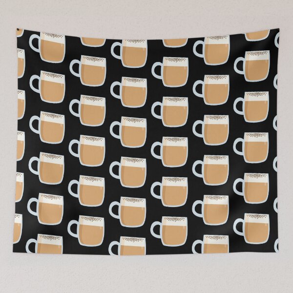 Item preview, Latte in a cup with spices designed and sold by jazzydevil.