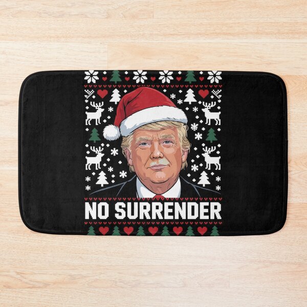 Item preview, Trump Mug Shot NO SURRENDER Pro Trump Ugly Christmas  designed and sold by Charidana.