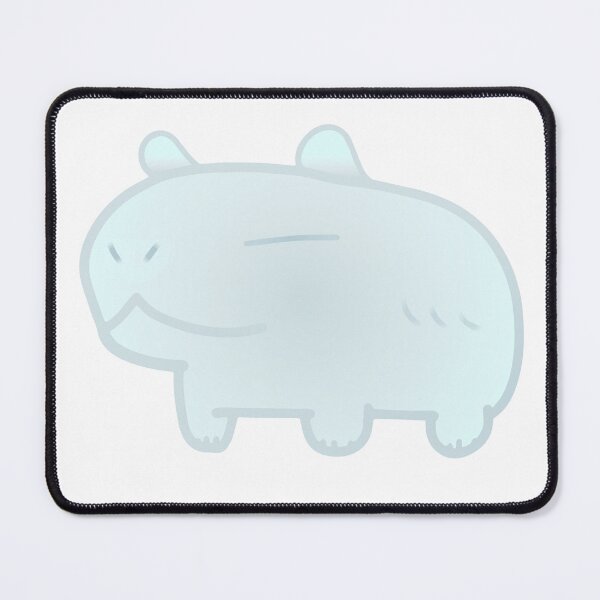 Item preview, Ghost Ghostly White Gray Grey Halloween Capybara designed and sold by MiscibilityArt.