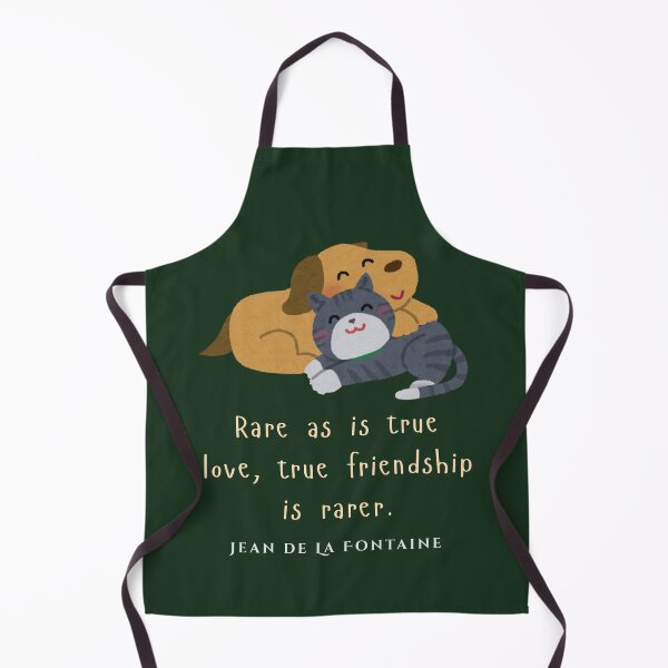 Item preview, Jean de La Fontaine: Rare as is true love, true friendship is rarer. designed and sold by artbleed.