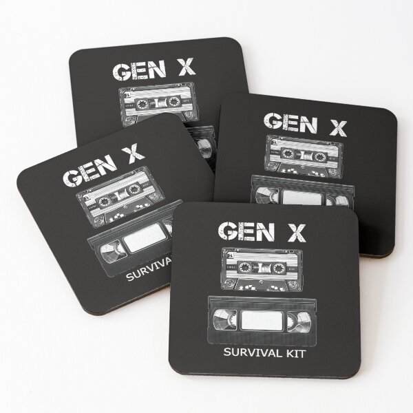 Item preview, Gen X Survival Kit designed and sold by Tshirtophobia.