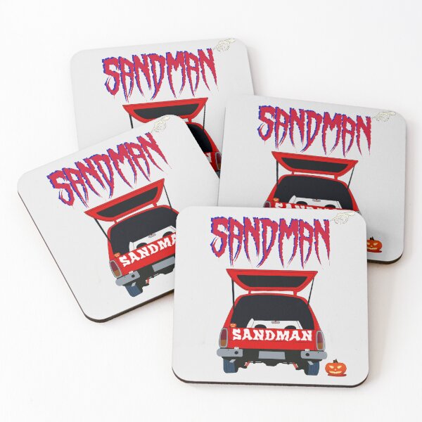 Item preview, Holden Sandman Panel Van - Red - Halloween Art designed and sold by Naked Drop.