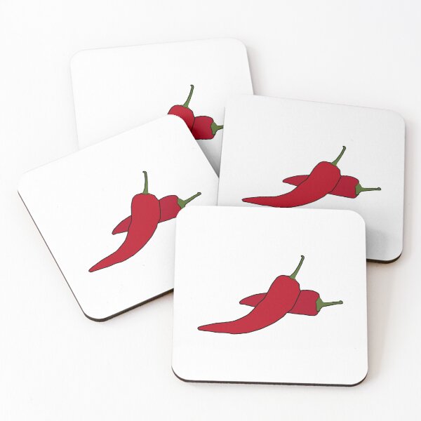 Item preview, Vector Red Chili Illustration Spicy Pepper Kitchen Art designed and sold by jayson salvador.