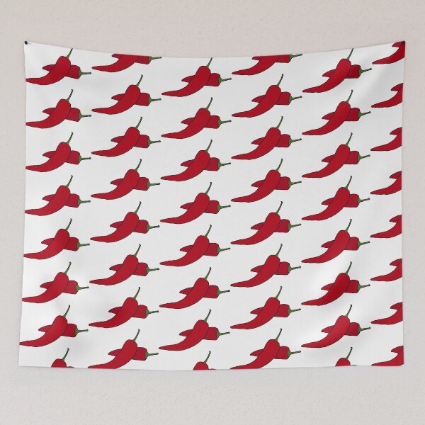 Item preview, Vector Red Chili Illustration Spicy Pepper Kitchen Art designed and sold by jayson salvador.
