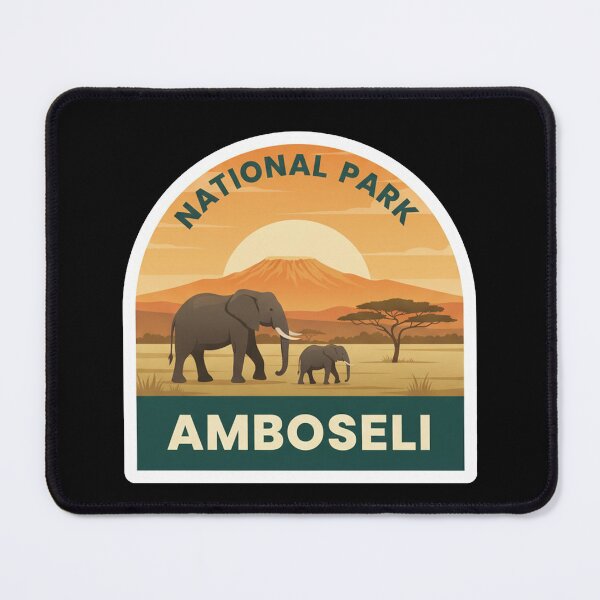Item preview, Amboseli National Park Kenya designed and sold by FreshArtFusion.