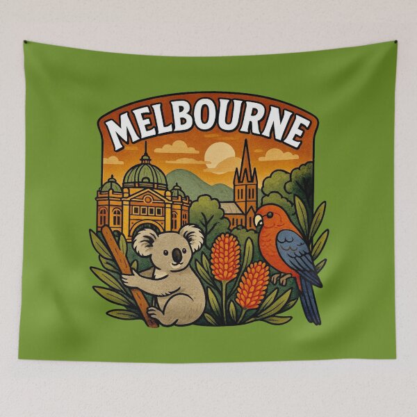 Item preview, Melbourne, Australia — Culture & Nature designed and sold by Myra365Art.