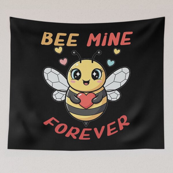 Item preview, Bee Mine Forever designed and sold by Joyfulbits.