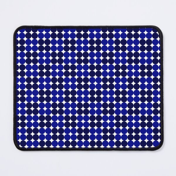 Item preview, Blue Black Circles (white) designed and sold by 13mtm80-Designs.