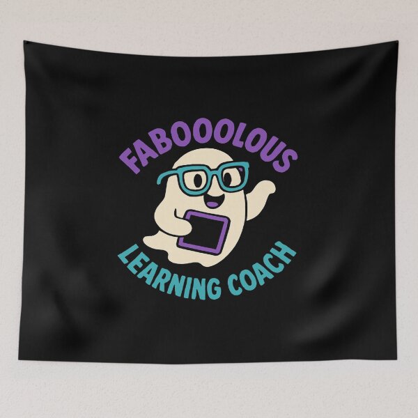 Item preview, FABOOLOUS LEARNING COACH teacher Halloween education teaching students  designed and sold by Jt41.
