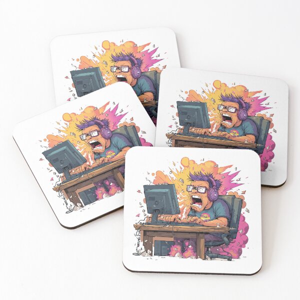 Item preview, Gaming Rage Explosion – Gamers in Rage Mode designed and sold by Das Leben - Eine Hassliebe.