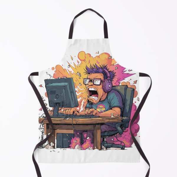 Item preview, Gaming Rage Explosion – Gamers in Rage Mode designed and sold by Das Leben - Eine Hassliebe.