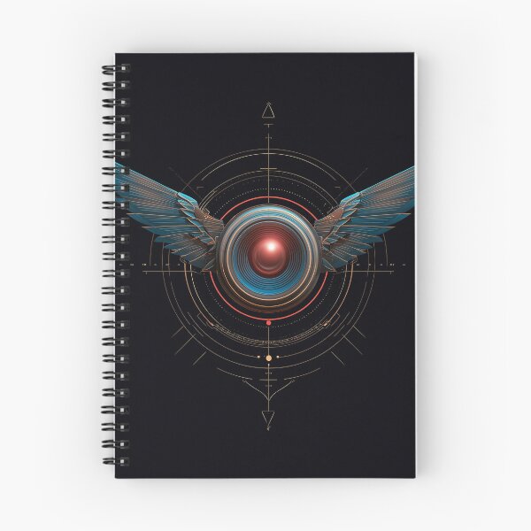 Artikelvorschau, Futuristisches Winged Emblem – Techno Vision entworfen und verkauft von Das Leben - Eine Hassliebe.