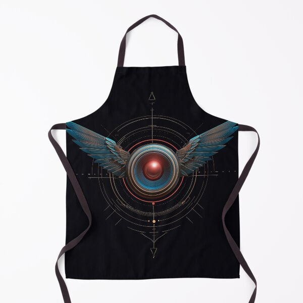 Item preview, Futuristic Winged Emblem – Techno Vision designed and sold by Das Leben - Eine Hassliebe.