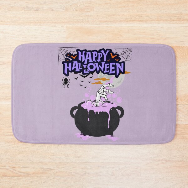 Item preview, Skeleton Hand Rises from Bubbling Cauldron designed and sold by MoodsDesigns.