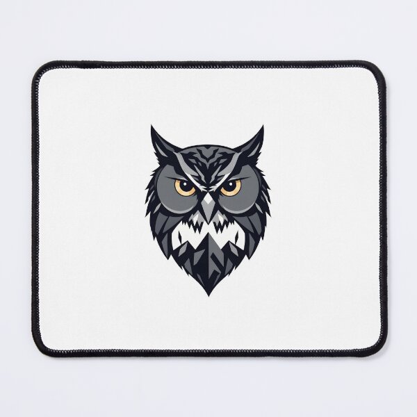 Item preview, A Geometric Mountain Owl with Sharp Lines designed and sold by Be-Adventurous.