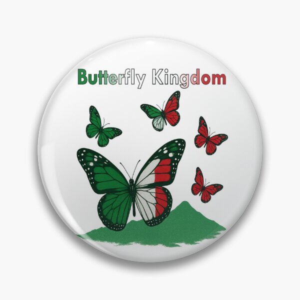 Item preview, Mexican Flag Monarch Butterflies – Mexican Pride & Patriotism Design designed and sold by Globalcitytees.