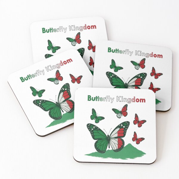 Item preview, Mexican Flag Monarch Butterflies – Mexican Pride & Patriotism Design designed and sold by Globalcitytees.
