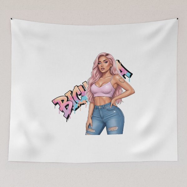 Item preview, Karol G Urban Inspiration – Digital Art Graffiti Style designed and sold by J.P Graphic Studio.