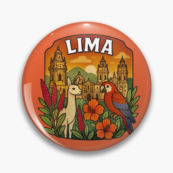 Item preview, Lima, Peru - Culture & Nature designed and sold by Myra365Art.