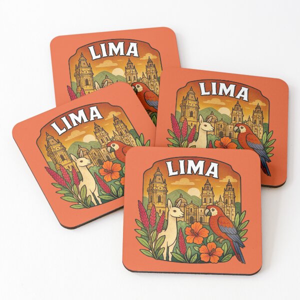 Item preview, Lima, Peru - Culture & Nature designed and sold by Myra365Art.