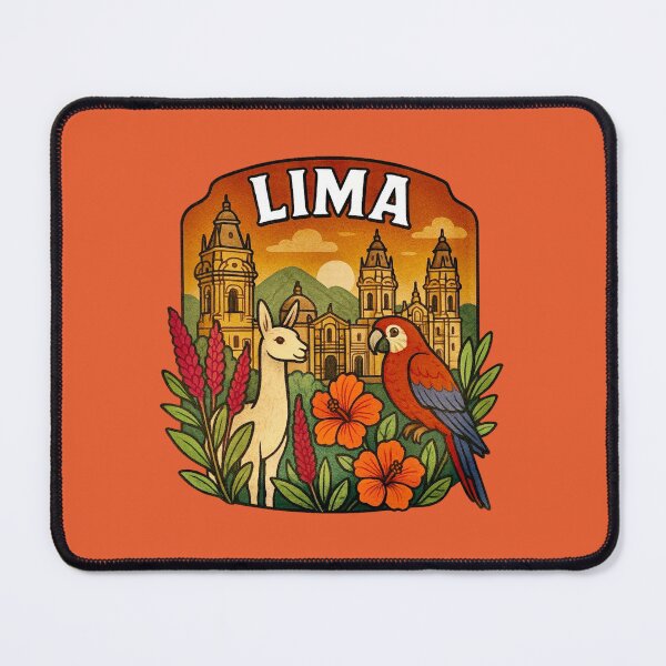 Item preview, Lima, Peru - Culture & Nature designed and sold by Myra365Art.