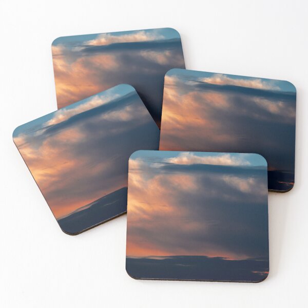 Item preview, Vibrant Sunset with Colors, Scenic Evening Sky Photography designed and sold by Shaheer-WallArt.