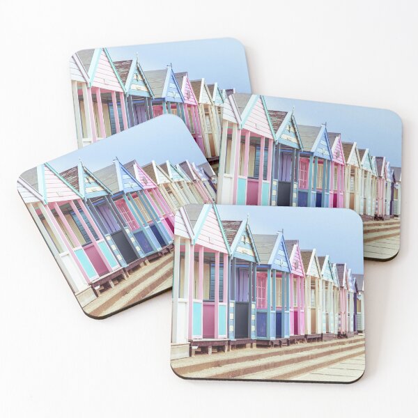 Item preview, Vibrant Beach Huts designed and sold by assaf.