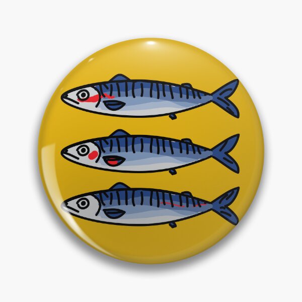 Item preview, Sardines silly and cute designed and sold by fluffyfamcraft.