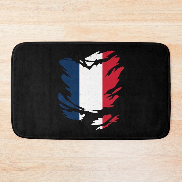 Item preview, RIPPED SHIRT FLAG INSIDE - FRANCE - Fans and Teams for Men and Women T-shirt designed and sold by wallsandpatts.