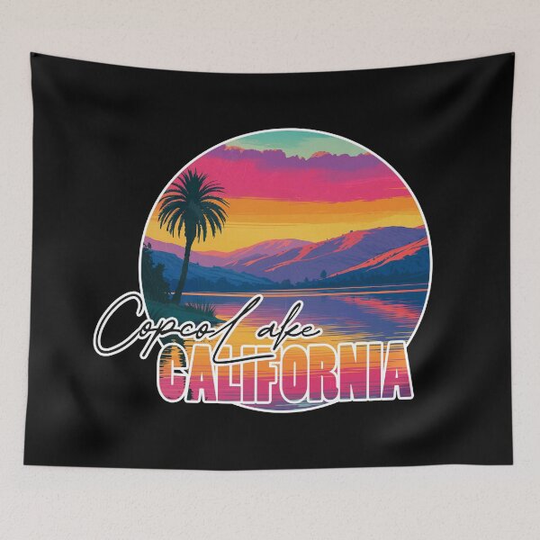 Item preview, Copco Lake, Siskiyou County, California, Lake sunset designed and sold by Wanderful-roads.