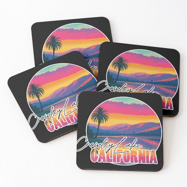 Item preview, Crowley Lake, Mono County, California, Lake sunset designed and sold by Wanderful-roads.