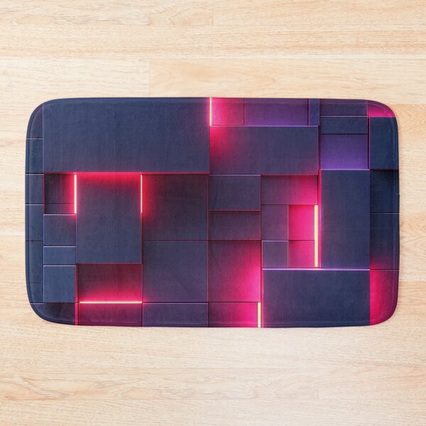 Item preview, Neon Blocks designed and sold by Kaleidoscope Print.