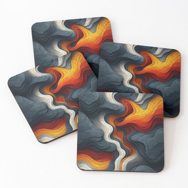 Artikelvorschau, Lavastrom entworfen und verkauft von Kaleidoscope Print.