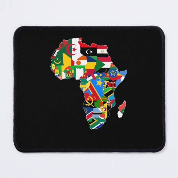 Item preview, African Map With Flags designed and sold by BillyHopkins.