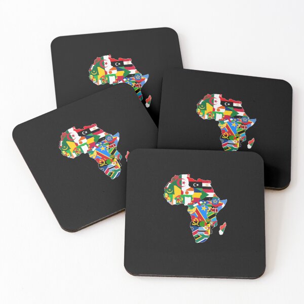 Item preview, African Map With Flags designed and sold by BillyHopkins.